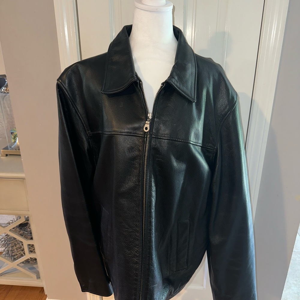 Men’s leather jacket